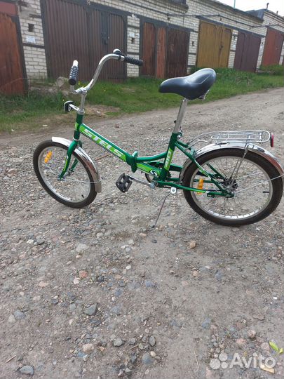 Велосипед stels pilot складной