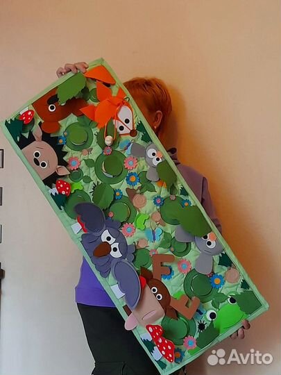 Подарок малышу. Развивающий коврик