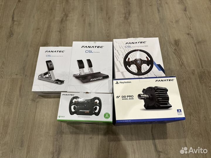 Fanatec DD Pro 8NM + Pedals LC + McLaren + BMW