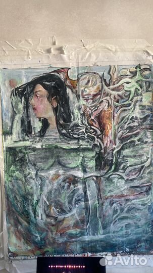 Холсты акрил