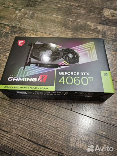 Видеокарта GeForce RTX 4060 Ti gaming X 16G