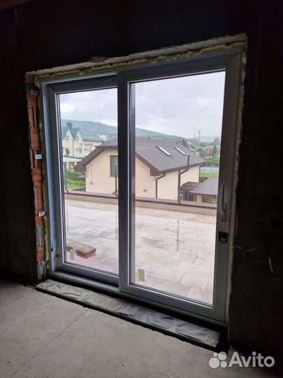 Алюминиевые окна и двери раздвижные