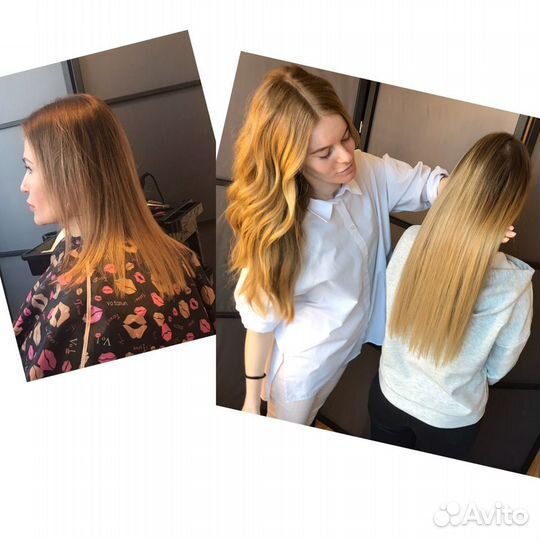 Наращивание волос