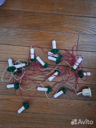 Елочная гирлянда СССР