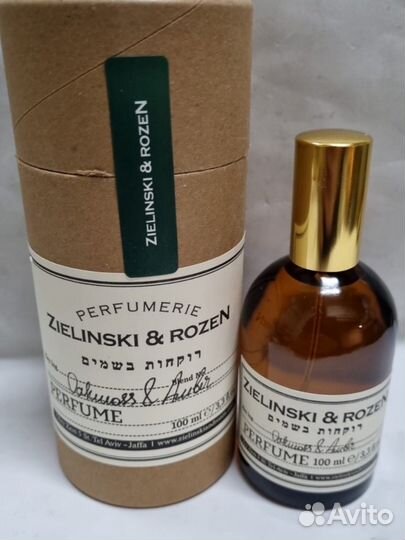 Духи Zielinski rozen oakmoss amber, 100ml