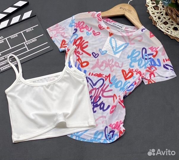 Комплект двойка для девочки, 134-158