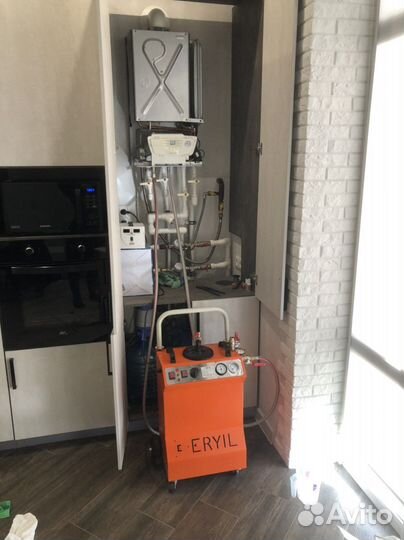 Промывка опрессовка систем отопления