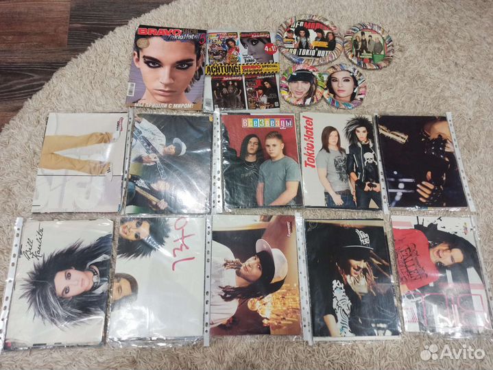 Огромная коллекция постеров Tokio Hotel