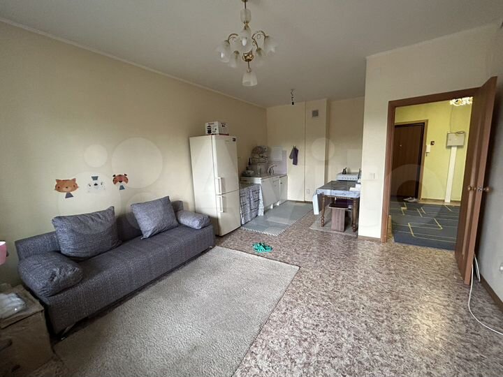 1-к. квартира, 61 м², 2/19 эт.