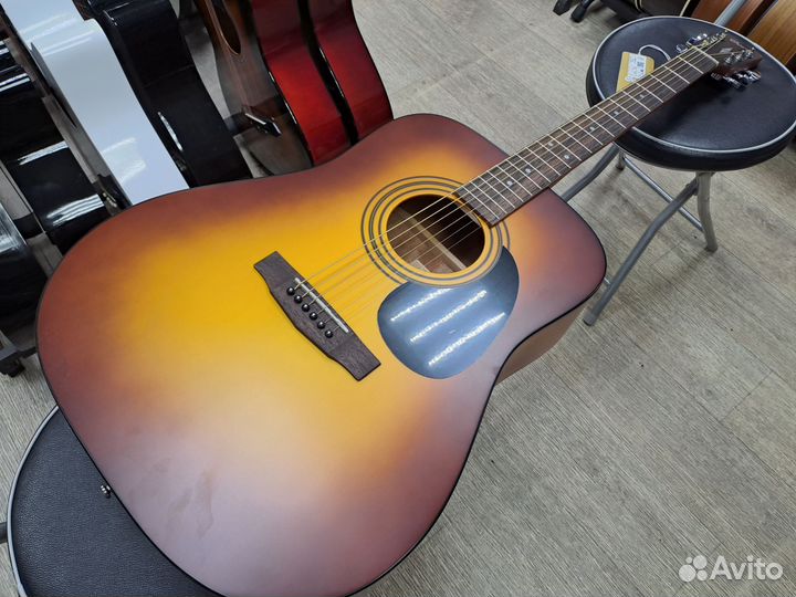 Гитара акустическая Cort AD810 ssb дредноут