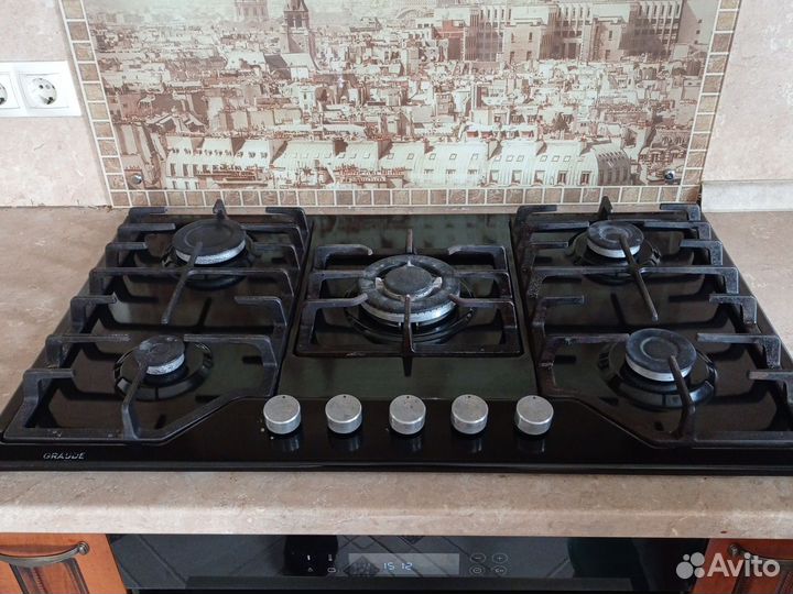 Газовая варочная панель 5 конфорок бу
