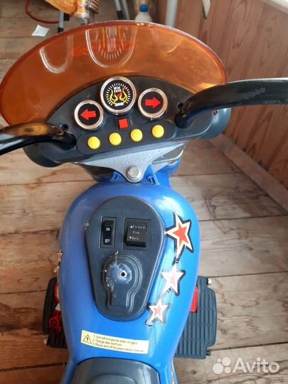 Детский электро мотоцикл