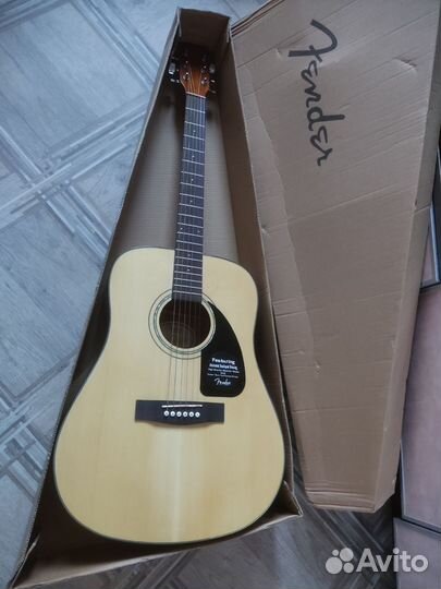Новая гитара Fender CD 60 / обмен