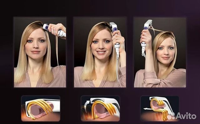 Щипцы rowenta CF6430D0 Volum 24 прикорневой объем