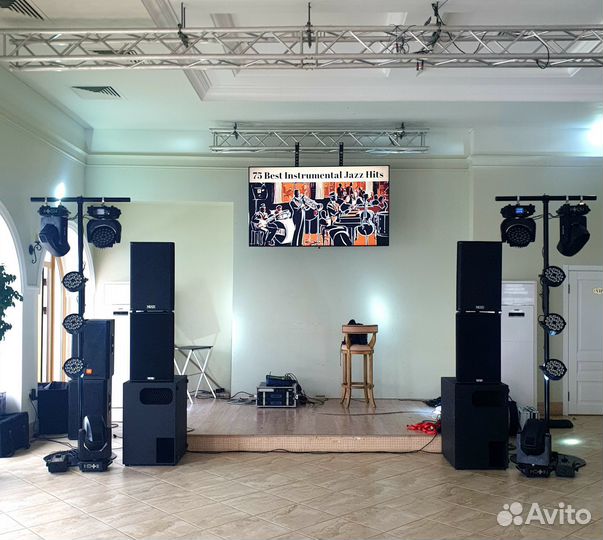 Оборудование для мероприятий. Звук, Свет, Проектор