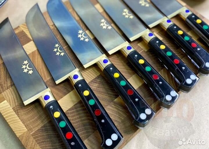 Ножи Пчаки, топоры, тяпки для мяса + подарок пиала