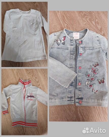 Вещи пакетом на девочку, 5-6 лет