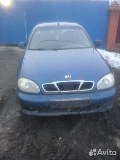 Разбор заз сенс И ланос 1.3, 1.5