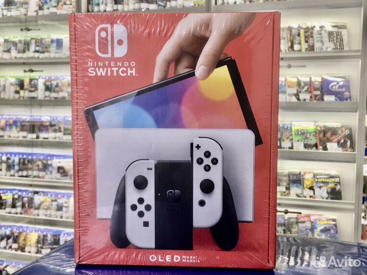 Nintendo Switch Oled (белый)