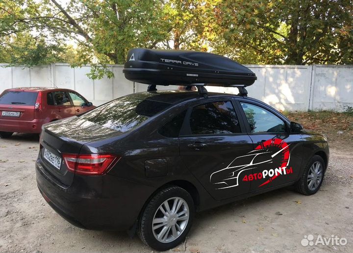 Бокс на крышу LADA Vesta аэро