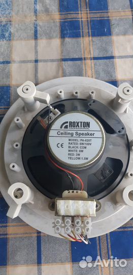 Динамики потолочные roxton PA-620T