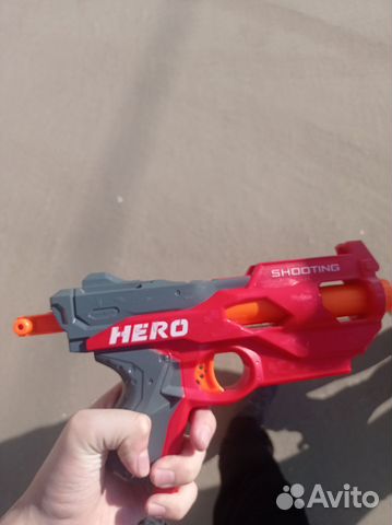 Бластер нерф hero shotgun