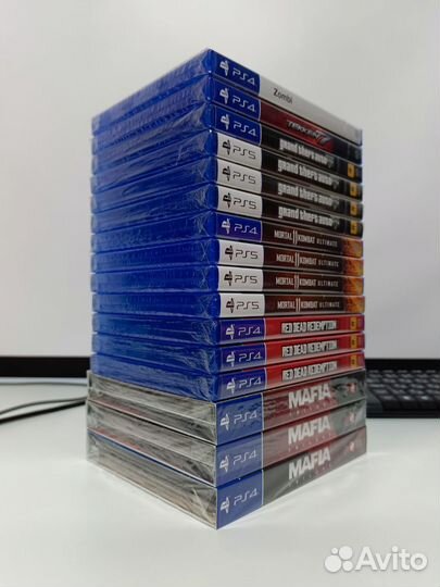 Игры RDR2, MK11ULT, GTA5 для Ps5 Ps4