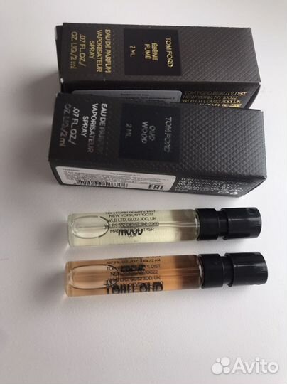 Миниатюры ароматов Tom Ford