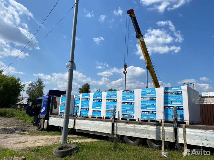 Строительные и перегородочные блоки Бонолит