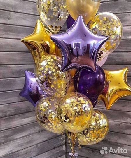 Доставка гелиевых шаров в Тюмени. Воздушные шары с