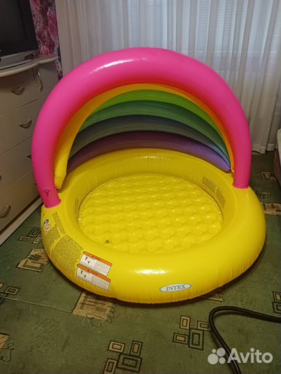 Детский надувной бассейн