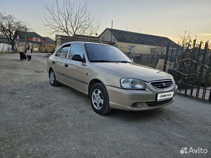 Hyundai Accent 1.5 AT, 2005, 230 000 км