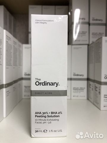 The ordinary кровавый пилинг AHA 30 + BHA 2