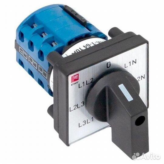 Переключатель кулачковый пк-1-64 10А для вольтметр