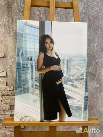 Портрет по фото на холсте в подарок