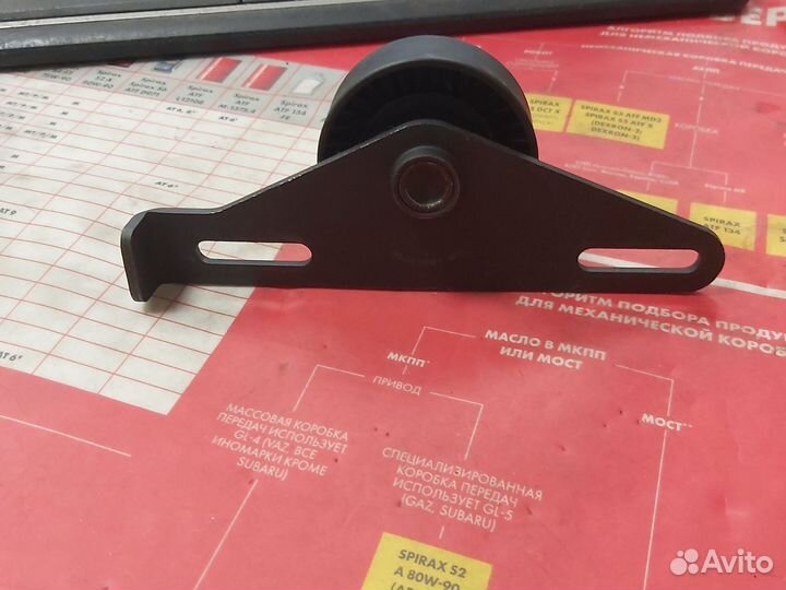 Ролик натяжной приводного ремня renault logan 1.4