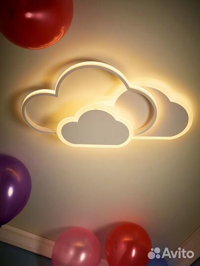 Люстра потолочная светодиодная в детскую