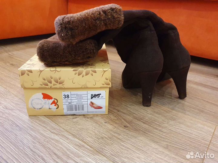 Ботильоны и туфли 38