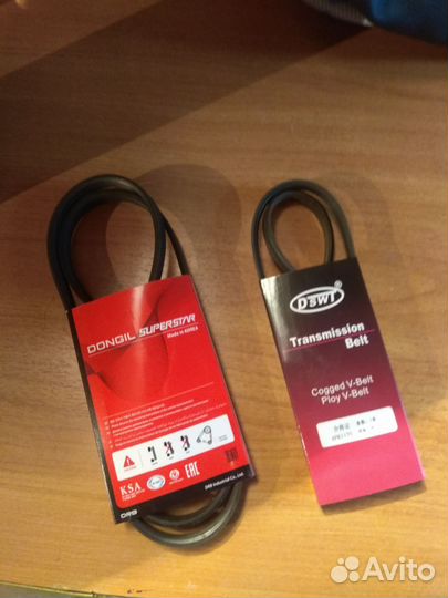 Тормозные колодки, ремни