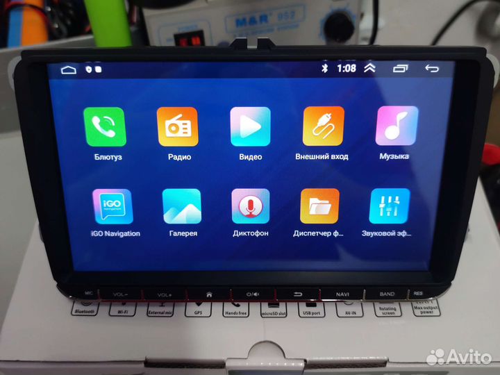 Штатная магнитола VW 2011-18г, CarAudio Q92,2/32Gb