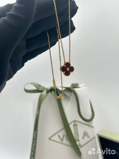 Серьги van cleef