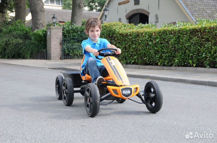 Веломобиль Berg Rally Orange BFR