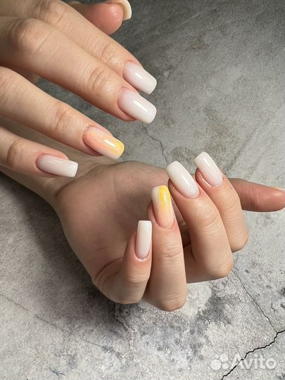 Маникюр, гель лак, наращивание ногтей, северный