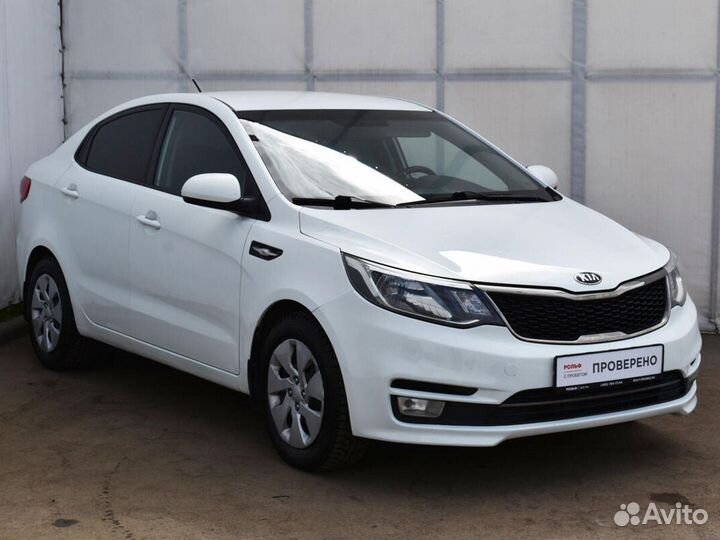 Kia Rio 1.6 AT, 2016, 95 160 км