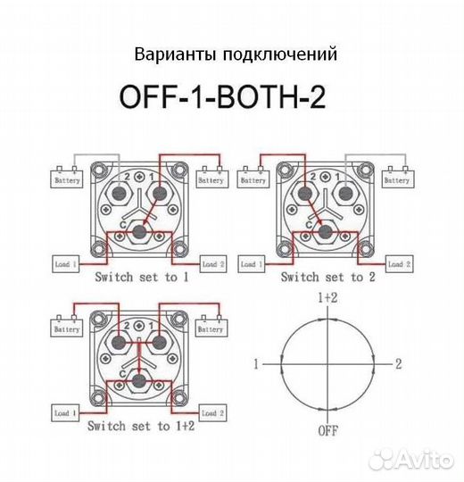 Выключатель массы 