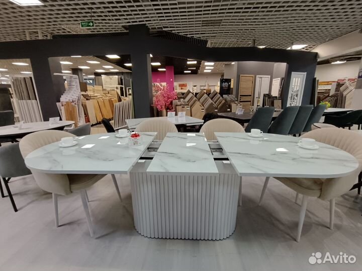 Стол раздвижной Вельвет 3 ст