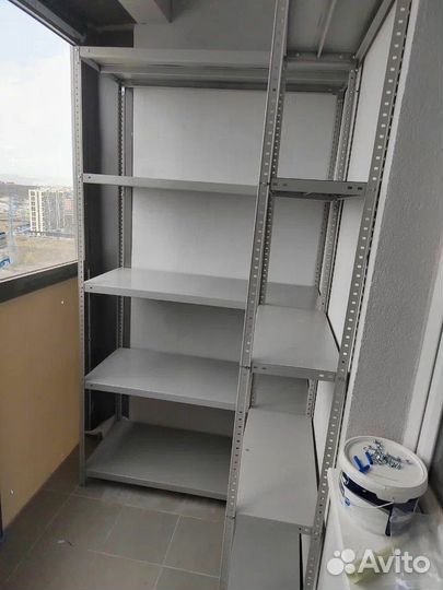 Стеллажи металлические для склада