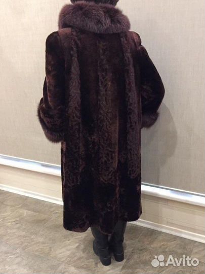 Шуба мутоновая 54 размер