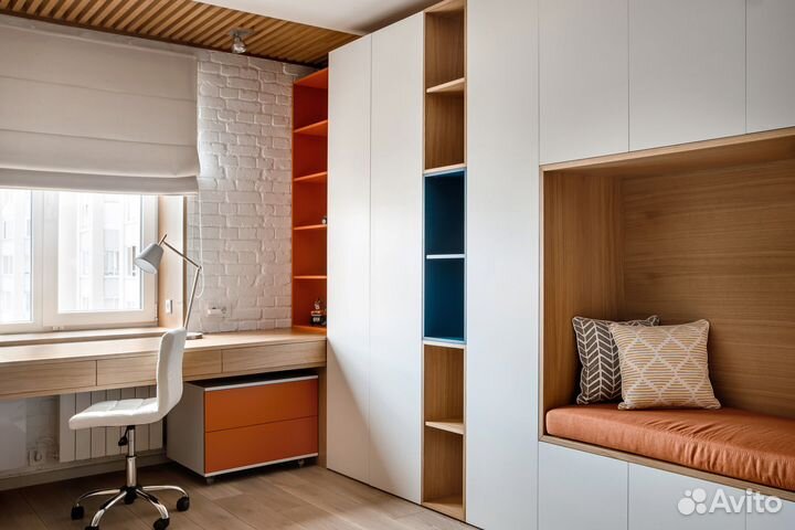 Домашний офис в детской