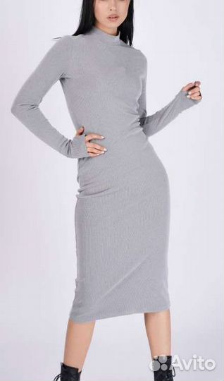 Платье лапша длинное